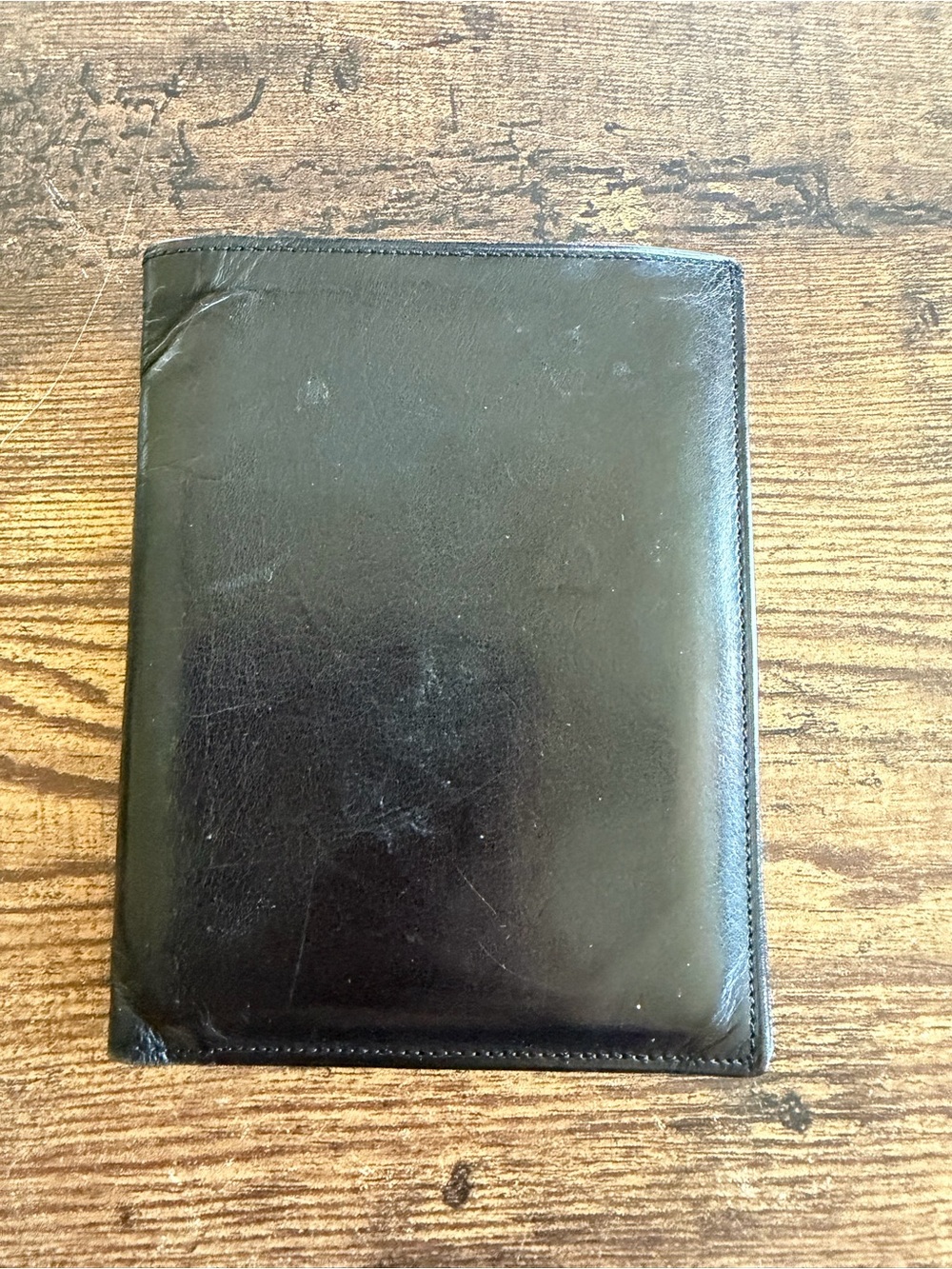 Coach Black Leather Travel Card & Passport Organizer - Picture 4 of 6